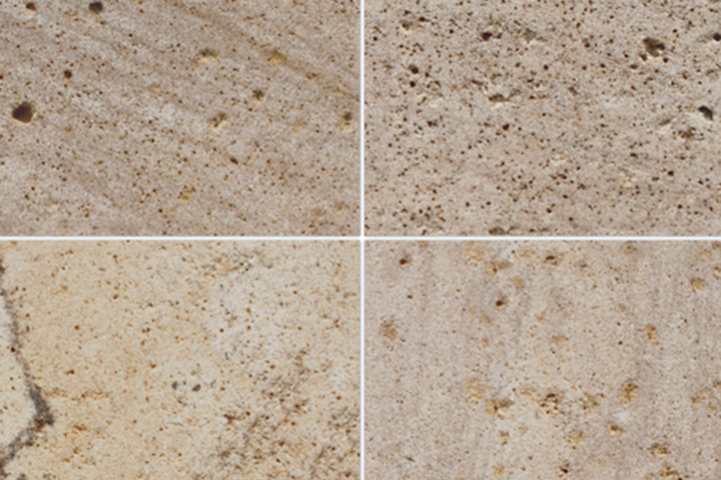 Korinth sandstone grinded mallowred
