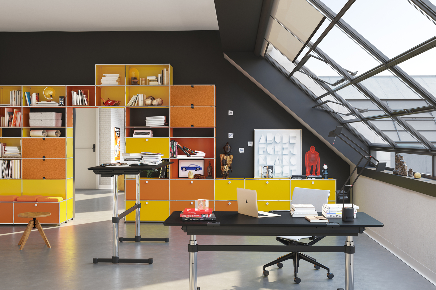 USM Haller Soft Panel | Orange