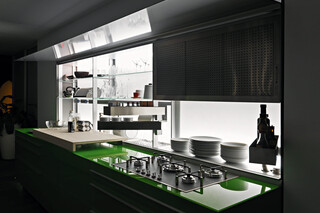 Artematica Vitrum Green Grass  by  Valcucine