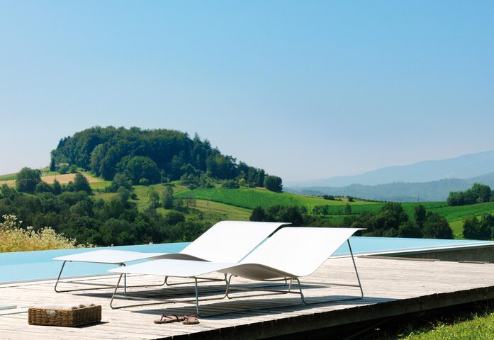 Slim Relax Sunlounger 4