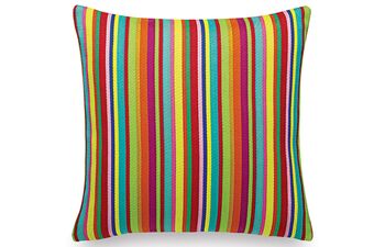 Pillow Maharam Millerstripe multicoloured bright