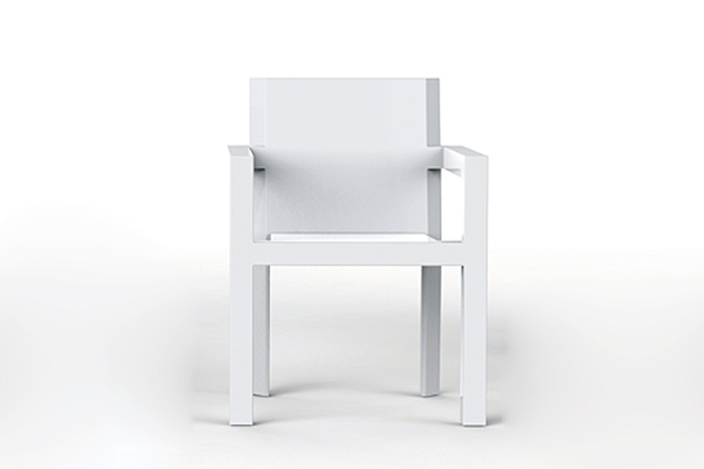 Frame with armrests